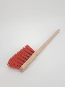 Handfeger Standard Kunstborste rot gewellt